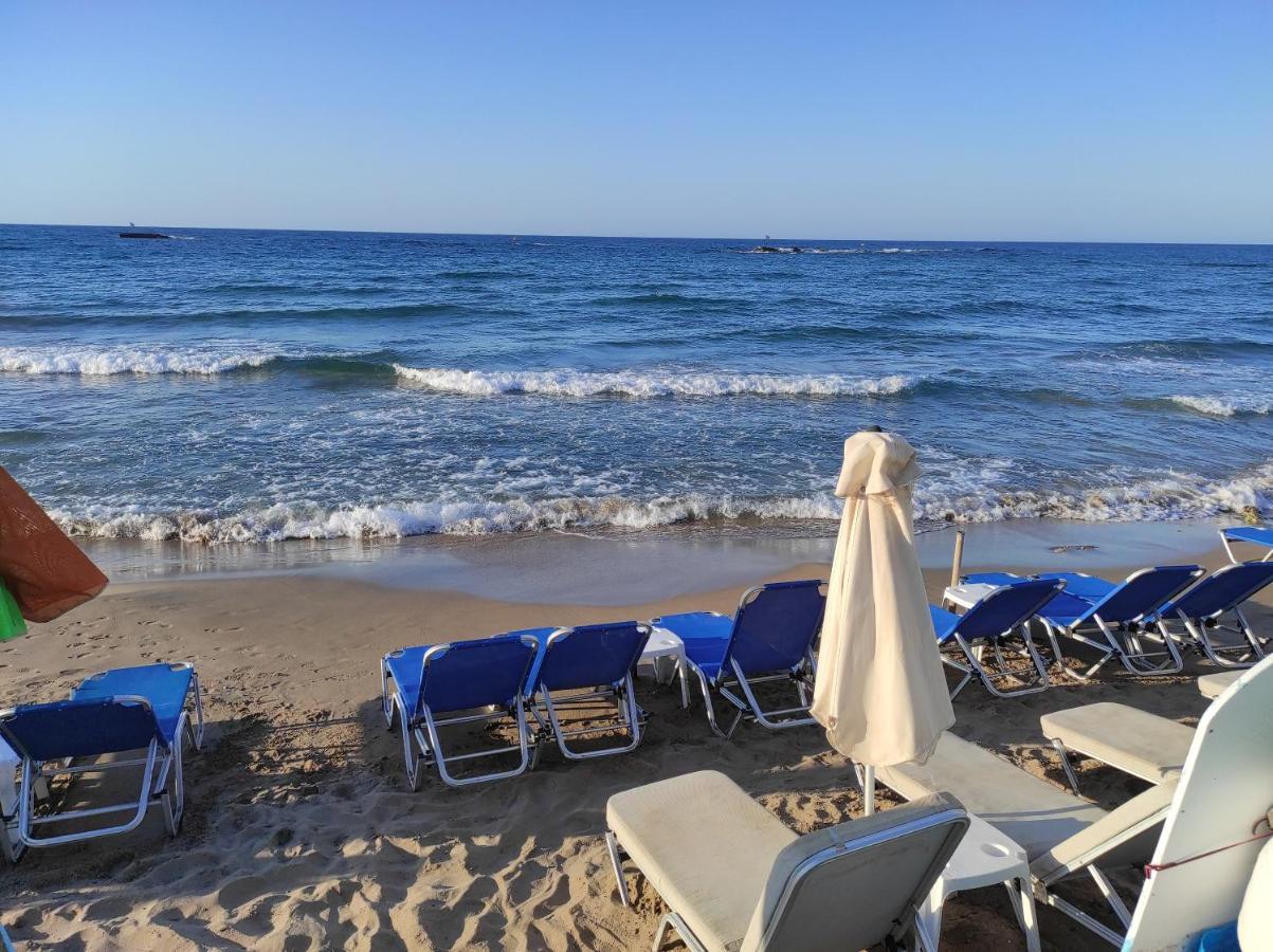 Dedalos N3 Sea View Apartment-30 Metres From The Beach Stalida Exterior photo